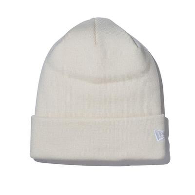 New Era Basic Cuff Knit FREE BASIC CUFF KNIT OWHI Hat, Off-White,