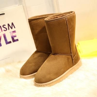 Schneestiefel Damen Koreanische Version Winter Studenten Baumwollschuhe Neue Kurze Stiefel Fleece-Stiefel Damenstiefel Lässig Dicker