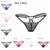 Fashion T-back Low Waist Briefs Women Erotic Lingerie Lace Flowers G-string Sexy Panties