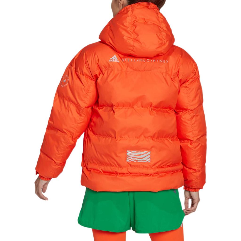 Adidas Stella McCartney Puffer Jacket Women's Orange HI6085