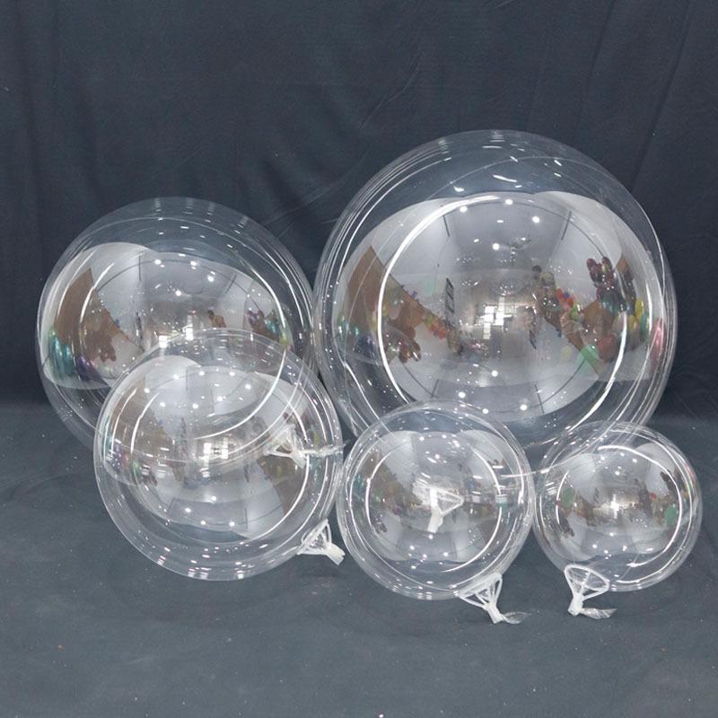 Valentine's Day Transparent Bopo Balloons for Decorations
