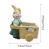 New cute animal bunny countryside succulent flowerpot decoration resin crafts