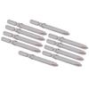 10pcs 6mm Electric Screwdriver Bits S2 Alloy Steel Cross Magnetic Screwdriver Bits Set 802