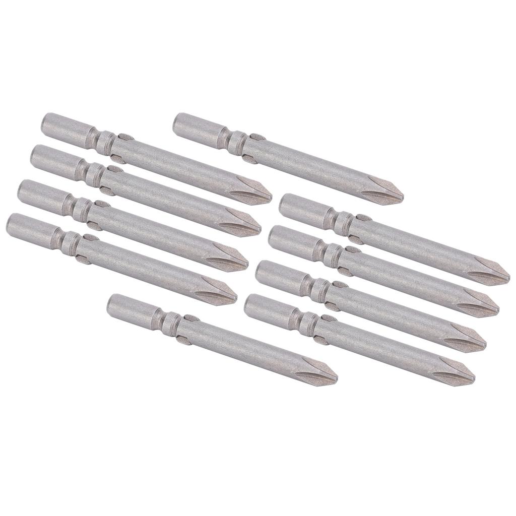 10pcs 6mm Electric Screwdriver Bits S2 Alloy Steel Cross Magnetic Screwdriver Bits Set 802