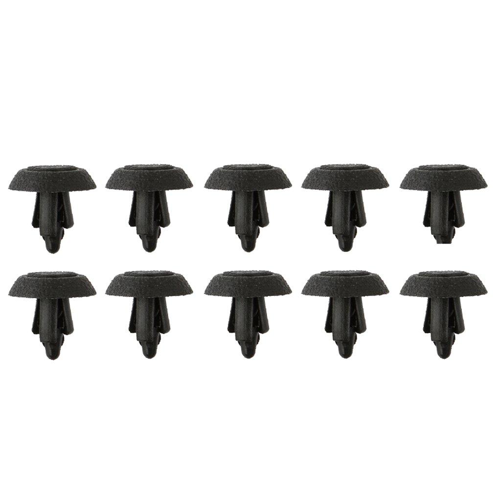 [Unbranded Product] 90467-07211 Push Type Bumper Grille Retainer Clip for Toyota & Lexus Door Panel Clips, 10 Pieces