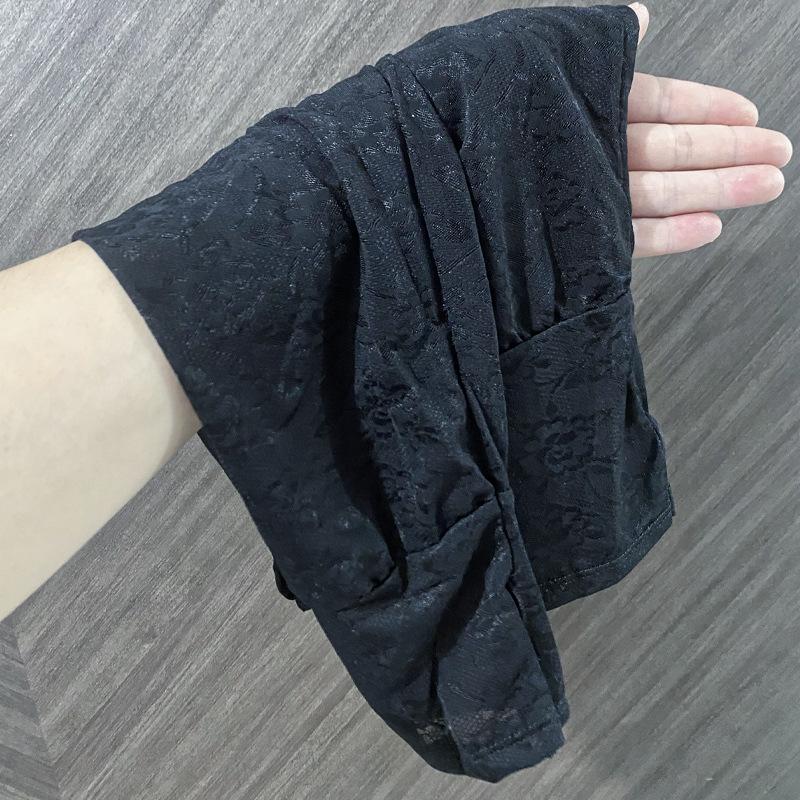 Lace, Sunscreen Ice Sleeves, Women's, Summer, UV Protection, Thin, Outdoor Cycling, Loose Sleeves, Ice Silk Sunscreen Sleeves