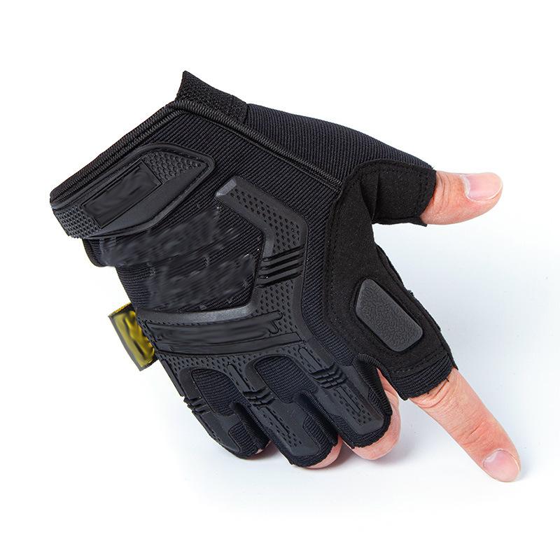 Wear resistant Male Military Fan Training Mountaineering Outdoor Anti slip Seal Technician Tactical Gloves Half Finger