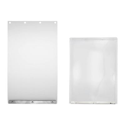 Dog Door Replacement Flap Windproof Flexible Magnetic Door Curtain with Screw Hole for Fix, Patio Slider Wall Entry Glass Panel