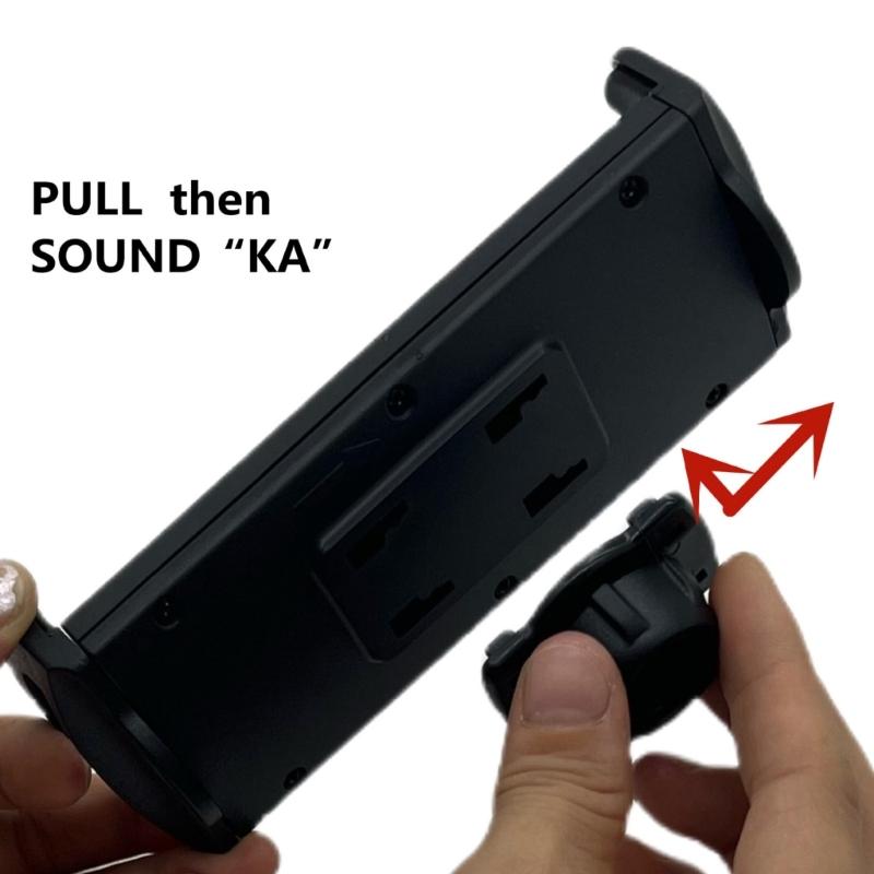 Tablet Wall Mount Bracket Black Adjustable for 5.31-11.22inch Tablet and Smartphones Home Classroom Extension Bracket