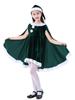 Santa Cosplay Costume for Christmas Outfit with Cape and Cute Santa Claus Red and Fluffy Santa Perfect for Costume Costume School Photo Cultural New