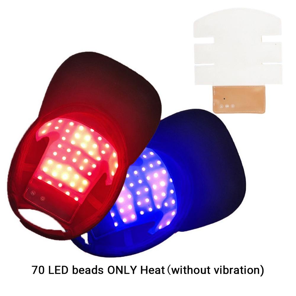 Red Blue Light Hair Growth Device Infrared Light Laser Hair Care Cap  for Men and Women