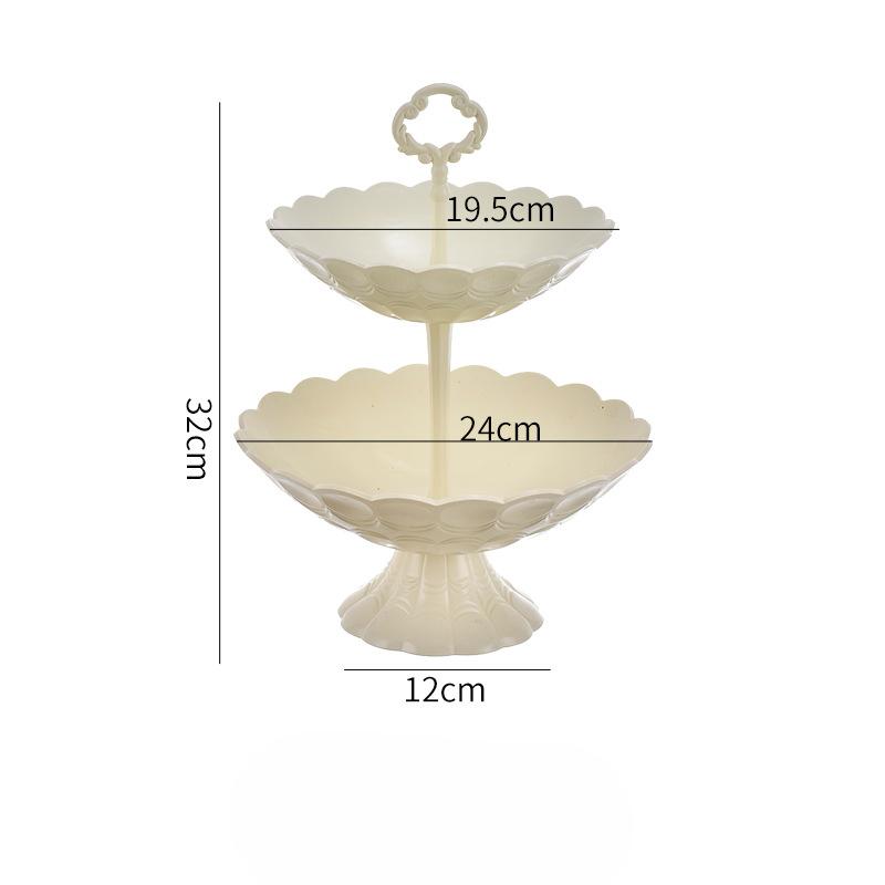 

Многоярусная фруктовая тарелка Трехъярусная фруктовая тарелкаКонфеты и закуски на ресепшене Инвентарь закусок Тарелка для сухофруктов в форме сердца Medium size + small молочный белый