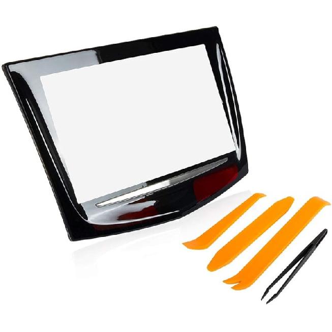 RANSOTO CUE Touch Screen Display Compatible With Cadillac ATS Escalade XTS SRX CTS CTS-V 2013 2014 2015 2016 2017 Digitizer Touch Sense With Trim