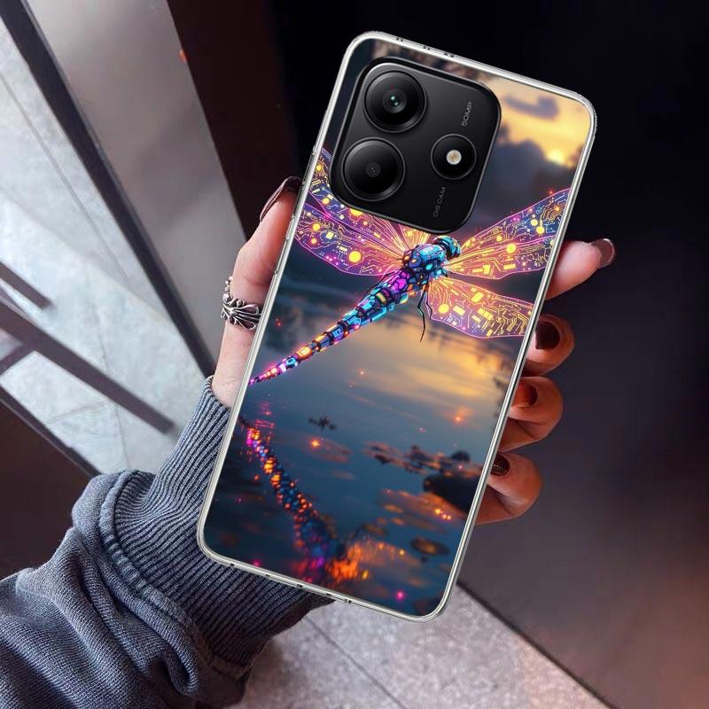 Schöne Libellen-Liebhaber Handyhülle Für Xiaomi Redmi Note 15 14 14S 13 12S 12 Pro Plus 11S 11 10S 10 4G Hülle 11E 11T 5G