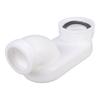 Corrosions Resistant Threaded Plastic Sink Drainage Tube Adjustable Length Easy Installation Without Tool Required