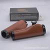 Retro Leather Shock-Absorbing Long-Distance Mountain Bike Grips