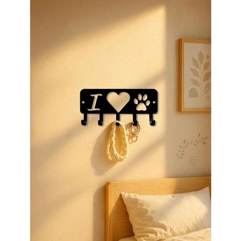 Heavy Duty Industrial Wall Hooks Set Black Metal Coat Rack Space Saving Rustic Decor Gift