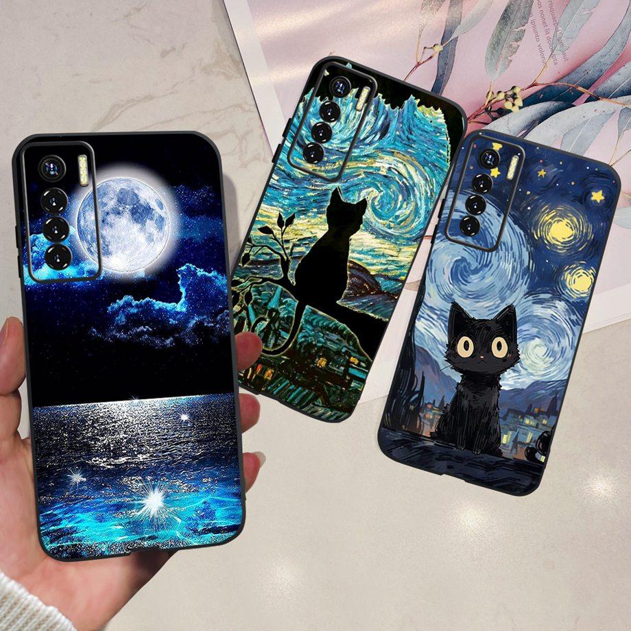 For Tecno Camon 17 Pro / Camon17 CG6 CG8 Case Cute Cartoon Dragon Astronaut Pattern Luxury Soft Silicon Phone Bumper Back Cover