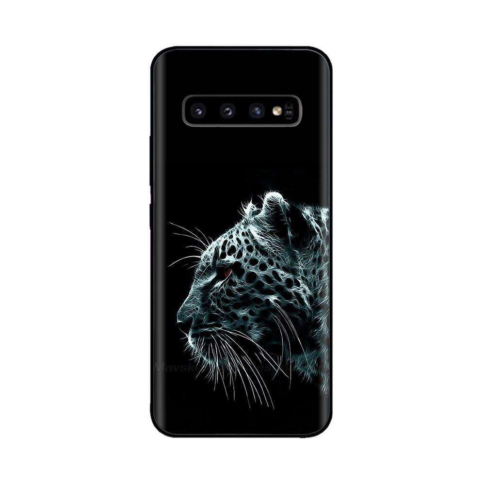 For Samsung S10 Plus Case S10 Silicone Fashion Back Cover Cases For Samsung Galaxy S10 S10E S 10 S10plus Protective Back Cover