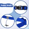 Adjustable Reflective Race Number Belt for Triathlon, with Loops And Fastening System Running