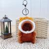 Capybara Plush Toy Keychain – Cute Stuffed Animal Backpack Clip
