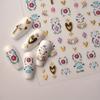 Bohemian Small Pattern Nail Stickers With Golden Hot Stamping Craft Exotic Totem Holiday Essential