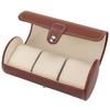 3 Slots Watch Storage Box Wristwatch Holder Watch Storage Case PU Leather Watch Display Box Jewelry Organizer Watches Gifts Box