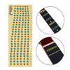 5pcs Guitar Fretboard Note Decals Sticker Beginner Ukulele Guitar Scales Sticker