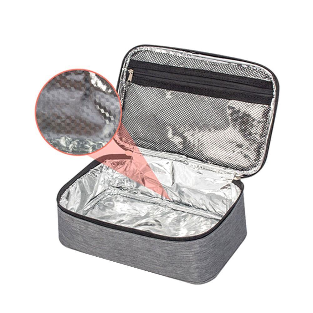 Waterproof Picnic Storage Bag Breakfast Organizer Cooler Lunch Bag Insulated Thermal Bag Lunch Box