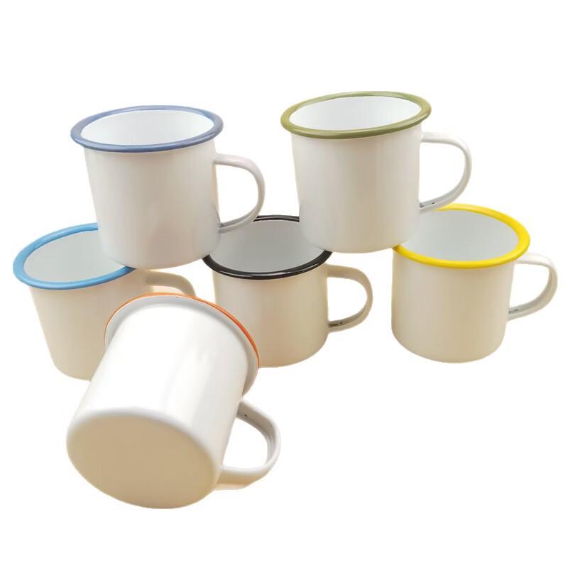 OLOEY Nostalgic Enamel Travel Mug