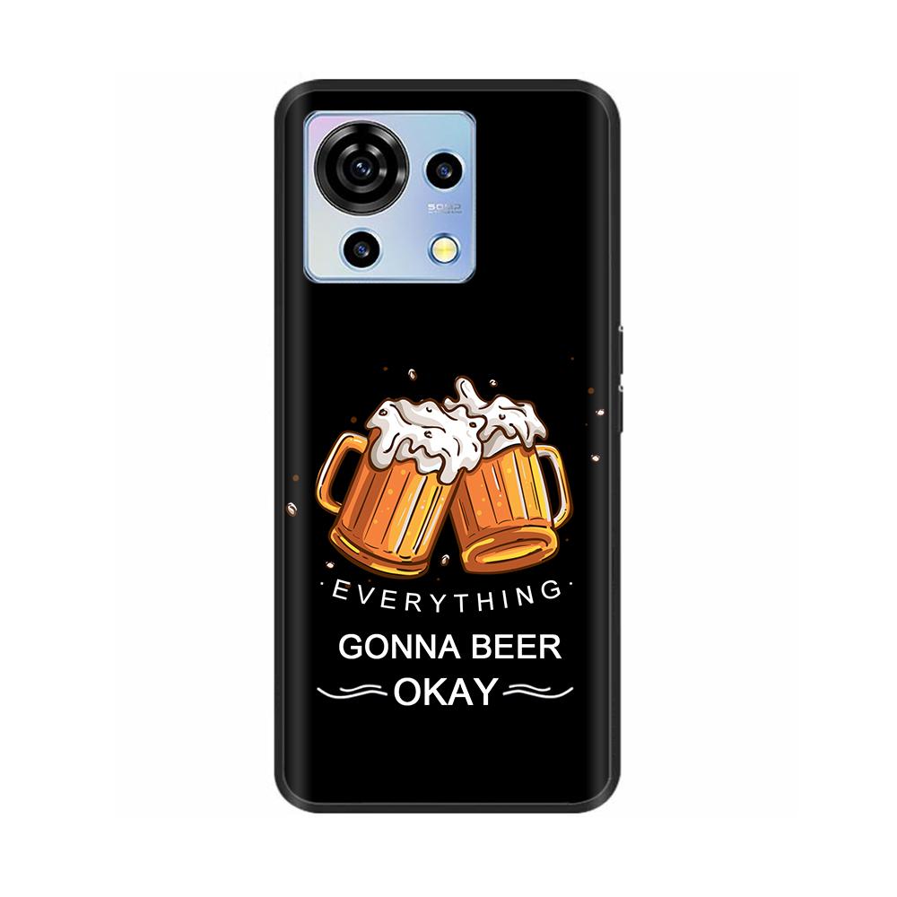 Custodia per ZTE Blade V50 Vita in Silicone Liquido Protezione Completa Copri Telefono per ZTE Blade V50 Vita V50Vita Nuovo Design Retro Morbido