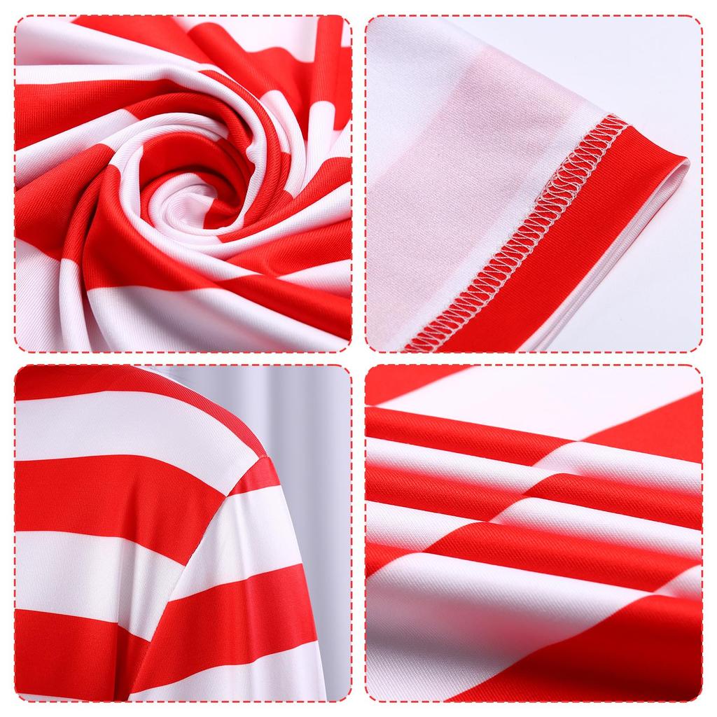 Formemory Halloween Kostüm passend Wally Lustige und Niedliche Weihnachtskostüme für Erwachsene und Jungen und Kinder Halloween Kostüm Set und Erwachsener Wo ist
