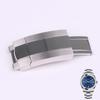 16X9MM Solid Stainless Steel Folding Buckle for Rolex Submariner Oysterflex Daytona GMT Watch Band Strap Deployment Clasp