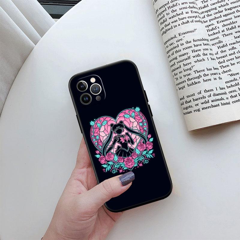 S-Sailors-wallpaper M-Moon Phone Case for Samsung Galaxy S20 S21 Ultra FE Plus A26 A30 A30S A31 A52 A42 A50 A50S