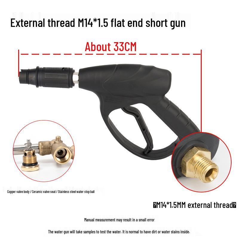 High-Pressure Car Washer Model 55/58 & 280/380 with Adjustable Duckbill Spray & Full Copper Valve