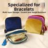 With Zipper Jewelry Organizer Velvet Organizer Pouch New Design Anti-Scratch Jewelry Bag