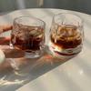 1pcs Creative Rotating Stress-relieving Glass Whisky Wine Glasses High-end Glass Cups Beer Glasses Drinking Glasses Coffee Mug