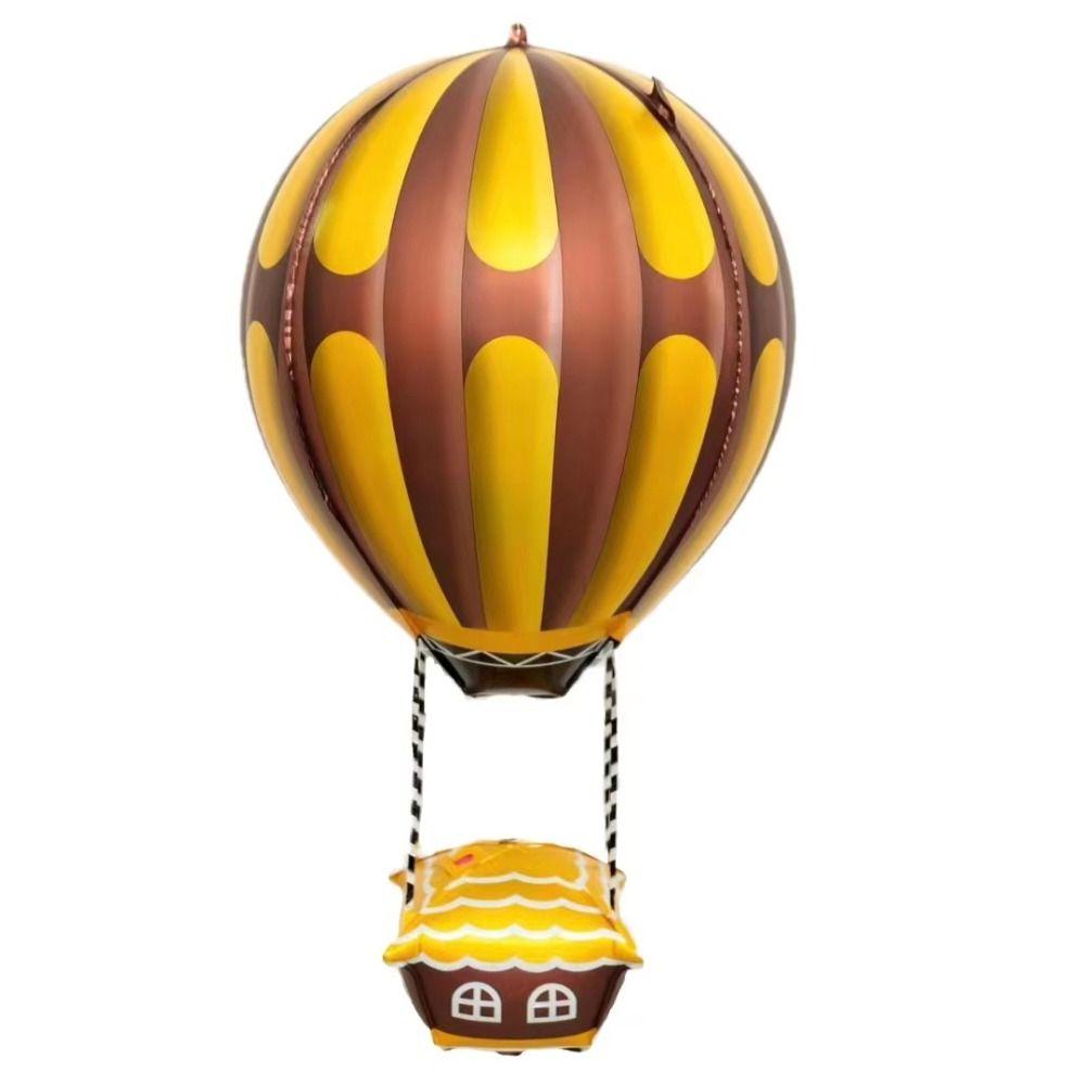 

Надувной 4D Воздушный шар Утолщенный Декор для вечеринки Шар Детские игрушки Фольгированный шар День рождения коричневый