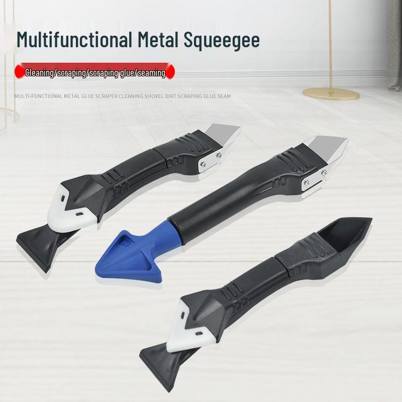 Multi-functional Glue Removal and Edge Trimming Tool for Glass and Caulking