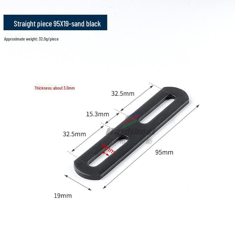Stainless Steel Adjustable L-Shaped 90° Angle Bracket Connector