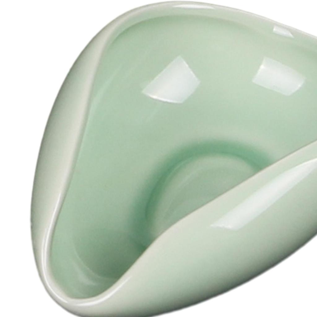 Coffee Bean Weighing Bowl Practical Multipurpose Coffee Powder Spoon Porcelain