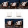 Pillowcase Only Luxurious French Creamy Style Chenille Pillow Cover With Geometric Patterns