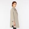 G·TENNA SMR1822 Women's 100% Wool Lapel Coat