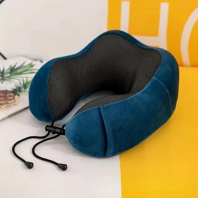 U Shaped Memory Foam Neck Pillows Soft Slow Rebound Space Travel Pillow Cervical Healthcare Bedding Drop Shipping