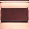 Wide Flight Tray with Bishamonten Lacquerware Made in Japan J-kitchens 3-shaku (1.3m) (Tray) Lacquer, 39cm, (ABS Resin),