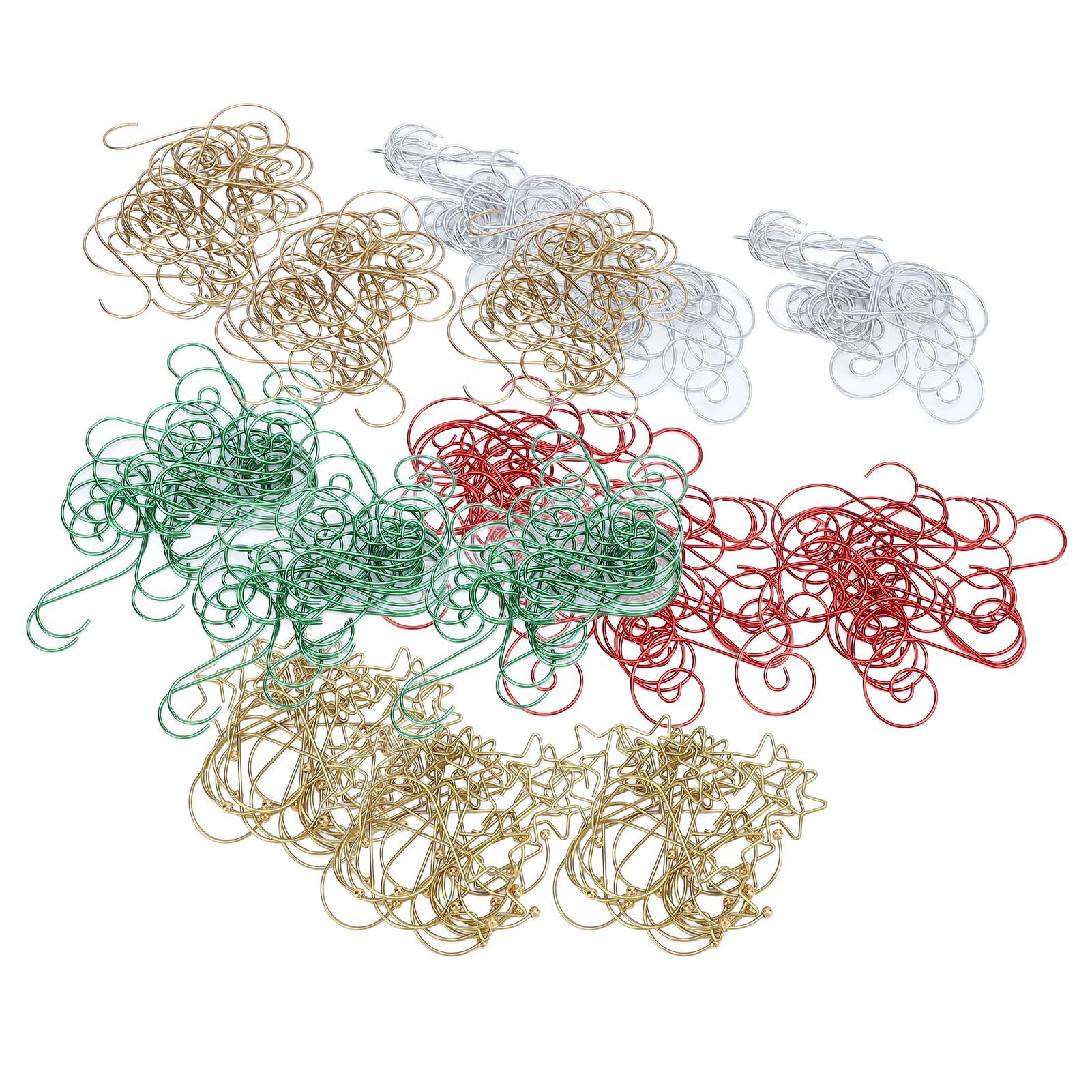 

100 шт. Рождественские крючки Железная проволока Декоративные Рождественские крючки для фонарей Ювелирные изделия Лампы Тип 2