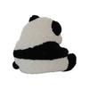 Panda Back View Pillow Blanket Cartoon Plush Toy Sofa Pillow Seat Cushion Cute Office Lunch Cover Blanket