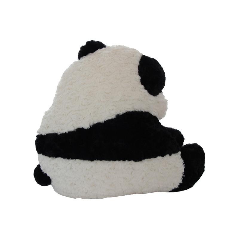 Panda Back View Pillow Blanket Cartoon Plush Toy Sofa Pillow Seat Cushion Cute Office Lunch Cover Blanket