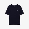 [lacoste] Women's Cable Short-Sleeve Crew Neck Sweater AF590E-56G166