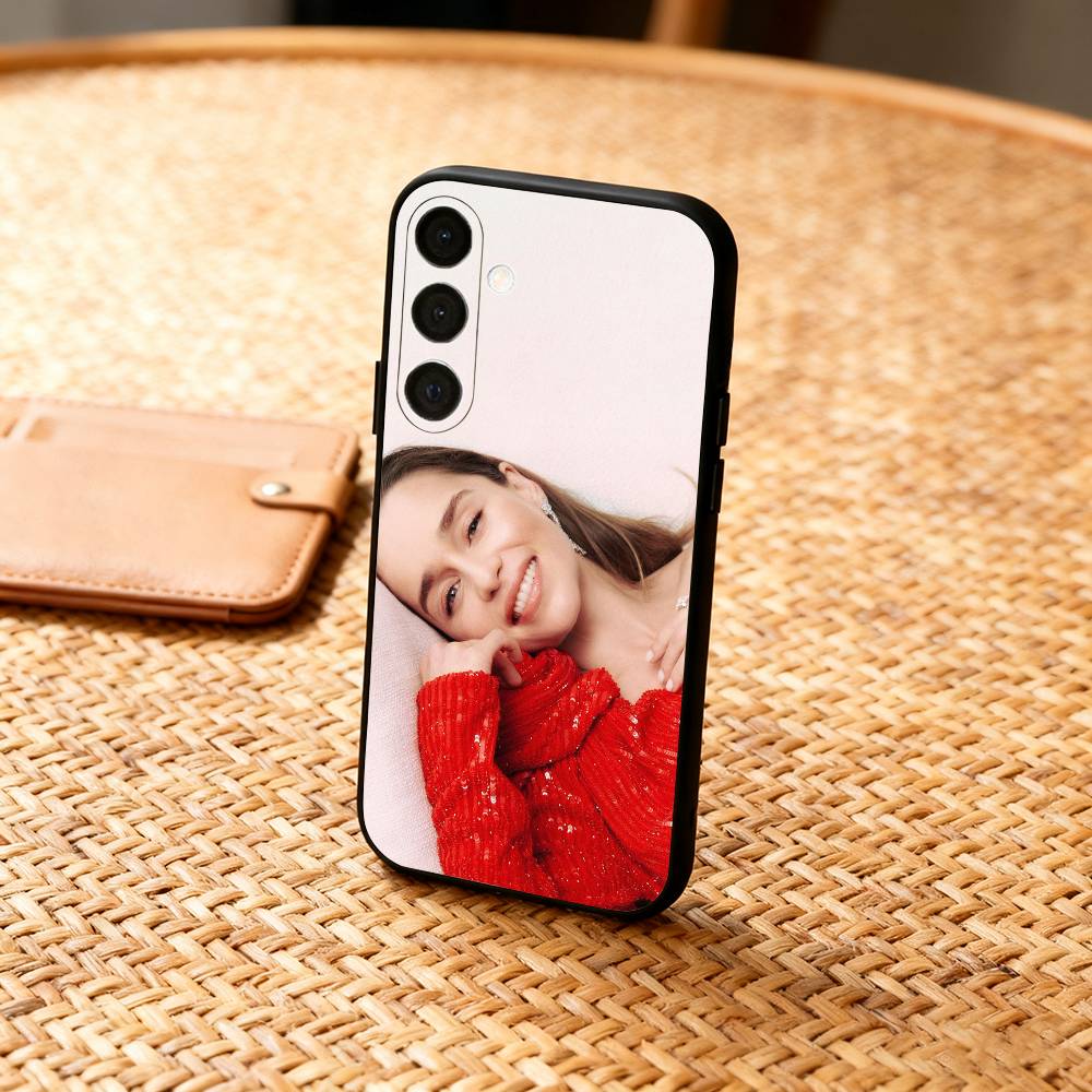 Actress Emilia Clarke Phone Case For Samsung A73,A21s,A22,A31,A32,A52,A53,A71,A80,Soft Black Shell